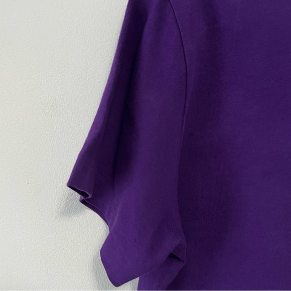 Ralph Lauren Sport women’s Solid Color Purple t-shirt. - Picture 5 of 8